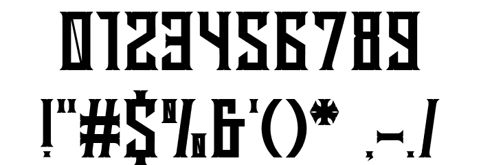 KAYAMBANG Regular Font OTHER CHARS