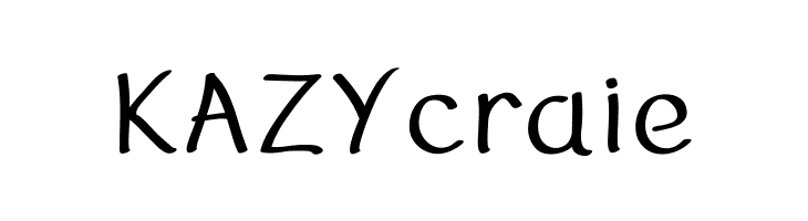 KAZYcraie  Скачать бесплатные шрифты