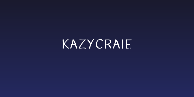 KAZYcraie Social Header