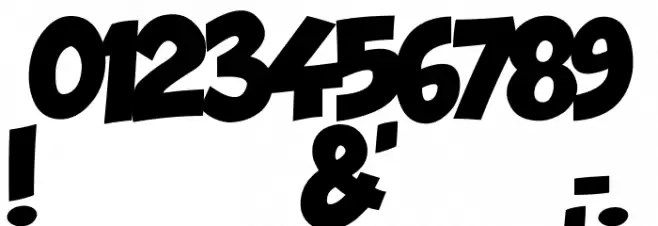 Ka Blam Font OTHER CHARS