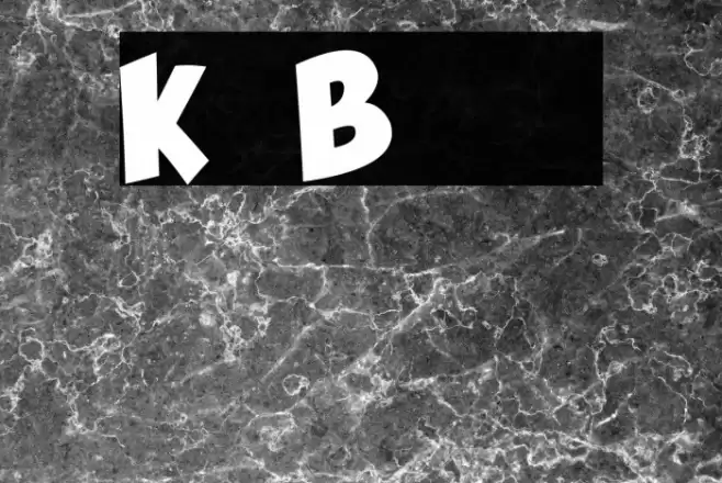 Ka Blam Font examples