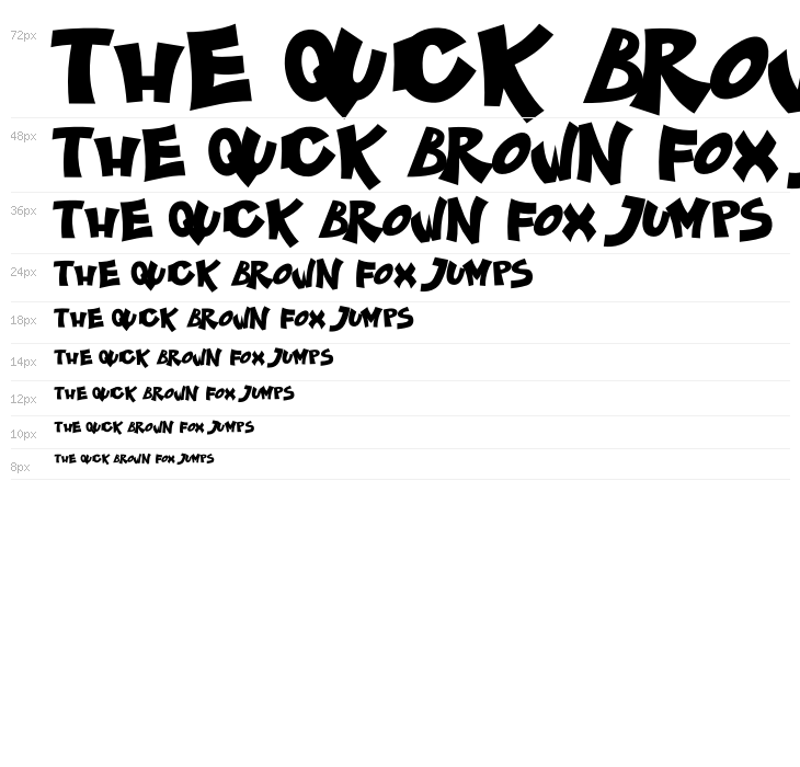 Ka-Pow! Regular Waterfall