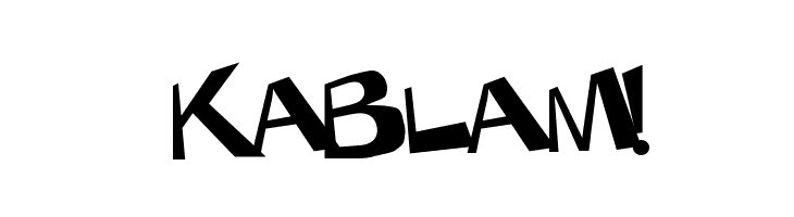 KaBlam!  Fuentes Gratis Descargar