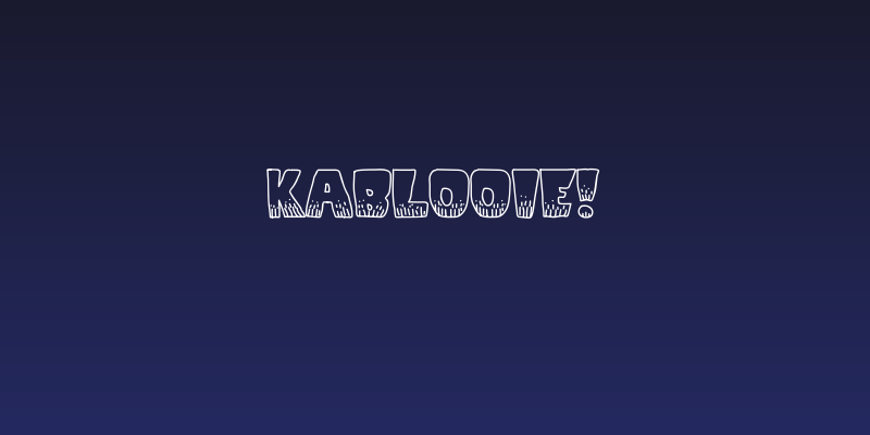 KaBlooie! Social Header