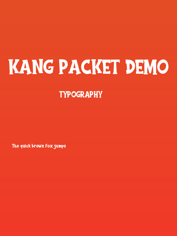 KaNg PacKet DEMO Poster
