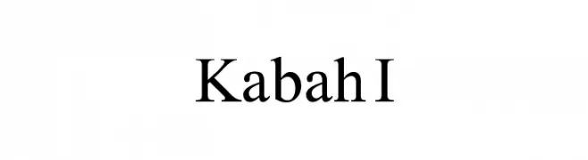 Kabah I  Frei Schriftart Herunterladen