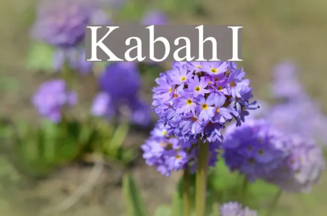 Kabah I Example 3