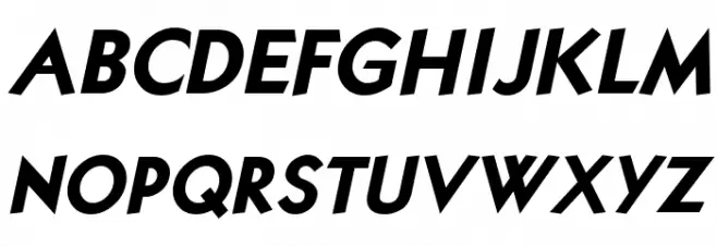 Kabala Bold Italic Fonte MAIÚSCULAS