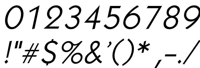 Kabala Italic Font OTHER CHARS