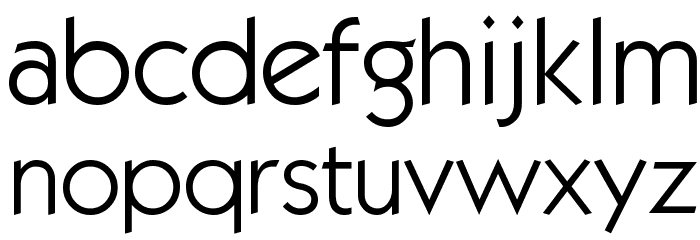 Kabala Font LOWERCASE