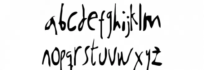 Kabanoss Normal 字体 小写