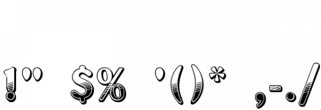 Kabarett Decor DEMO Thin Font OTHER CHARS