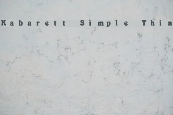 Kabarett Simple Thin Example 3