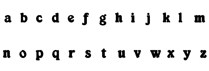 Kabarett Simple Thin Font LOWERCASE
