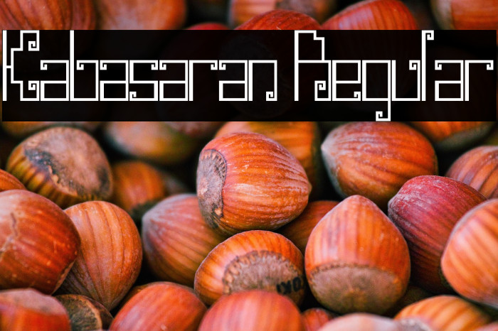 Kabasaran Regular Example 2