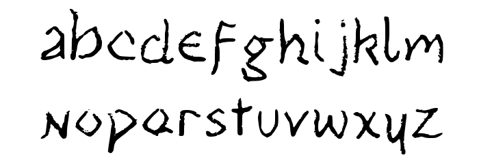 Kabbalah Sampler Medium Font LOWERCASE