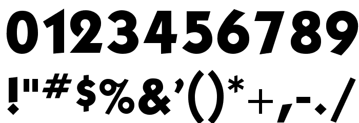 Kabel Book Font OTHER CHARS