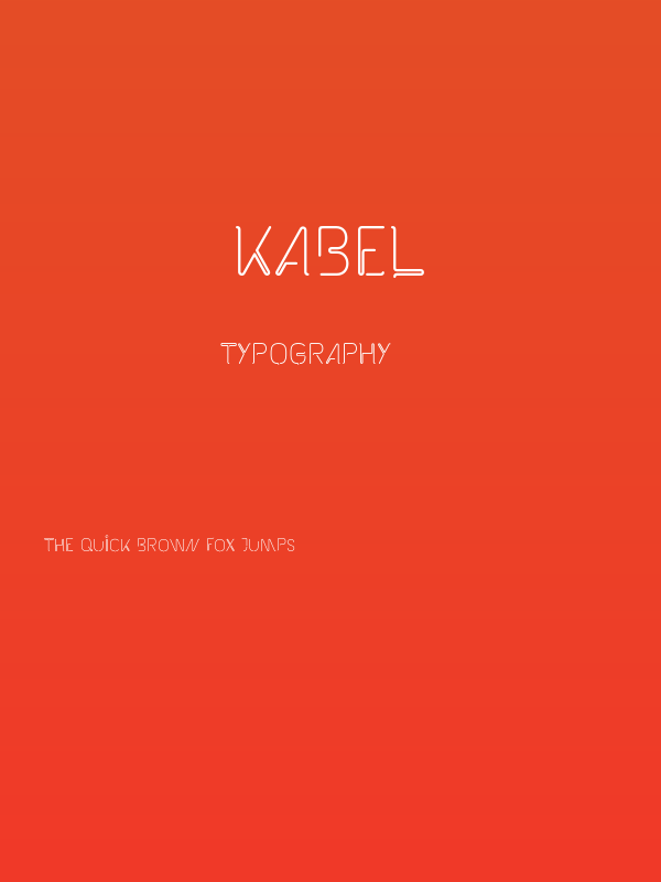 Kabel Poster