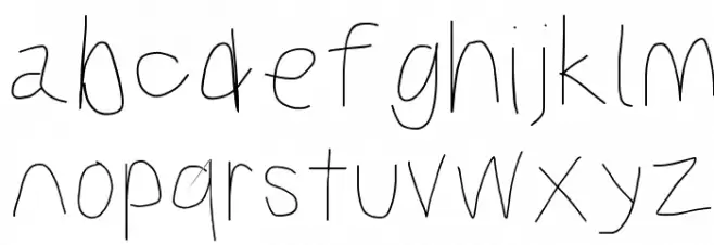 Kabina Bold Font LOWERCASE