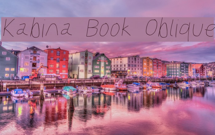 Kabina Book Oblique Example 3
