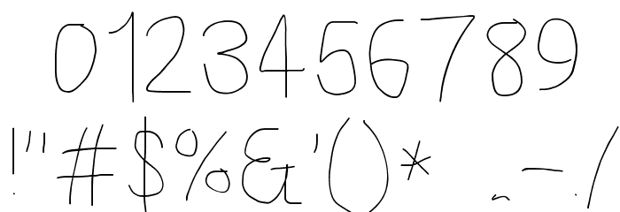 Kabina Book Font OTHER CHARS