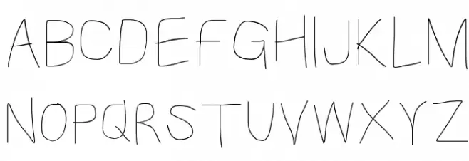 Kabina Book Font Litere mari