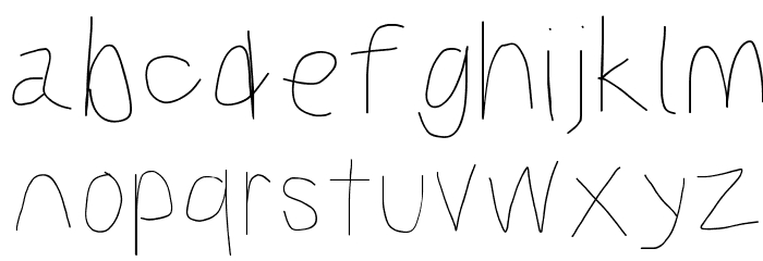 Kabina Book Font LOWERCASE