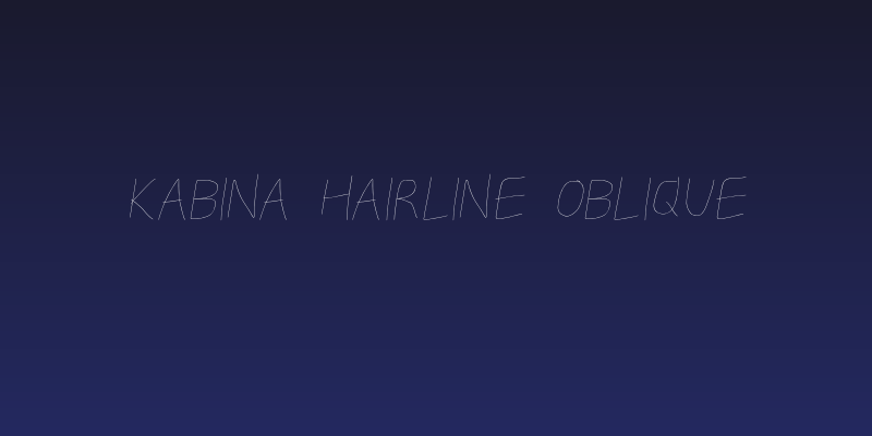 Kabina Hairline Oblique Social Header
