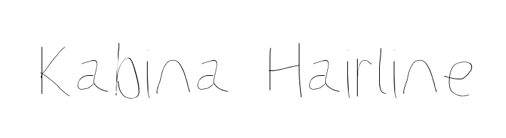 Kabina Hairline  baixar fontes gratis