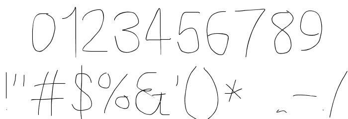Kabina Light Font OTHER CHARS