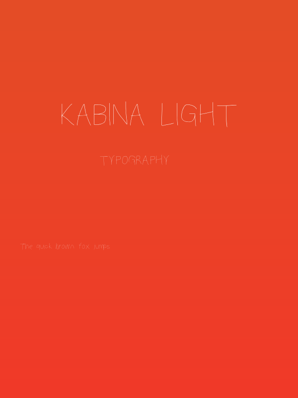 Kabina Light Poster