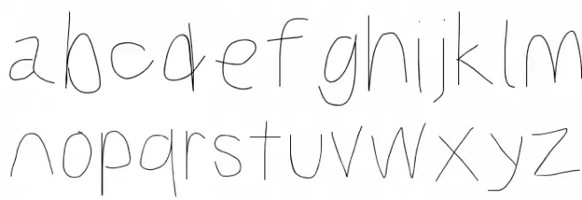 Kabina Light फ़ॉन्ट लोअरकेस