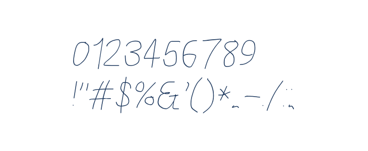Kabina Medium Oblique Other Characters