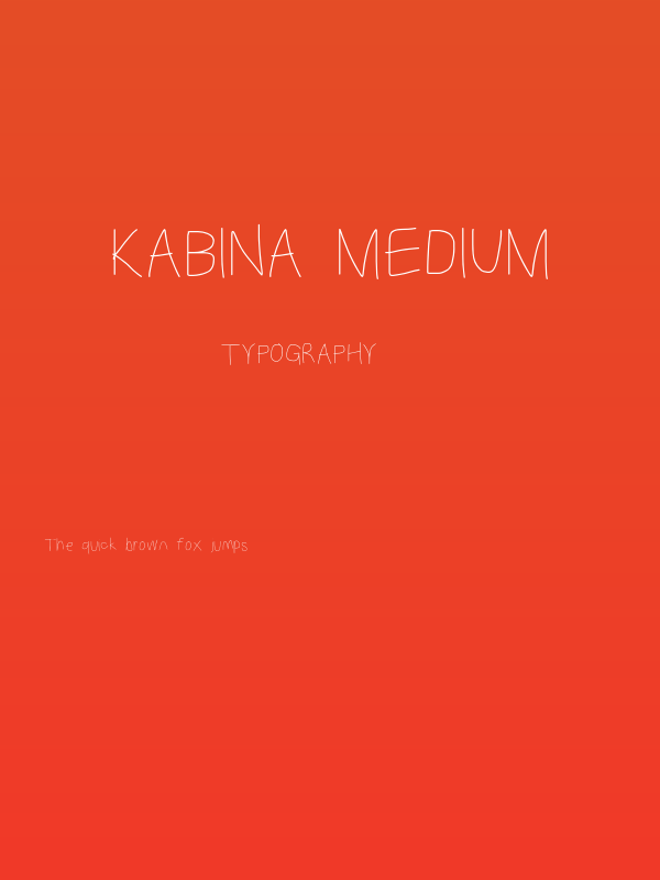 Kabina Medium Poster