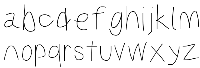 Kabina Medium Font LOWERCASE
