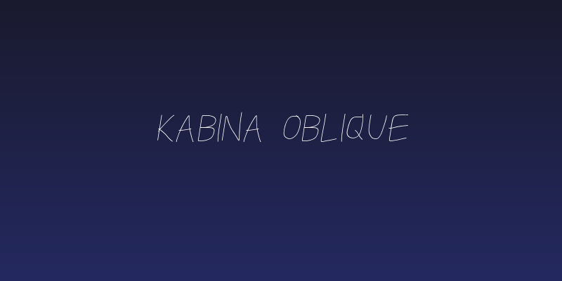 Kabina Oblique Social Header