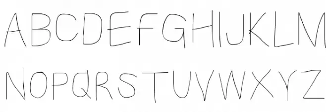 Kabina SemiLight 字体 大写