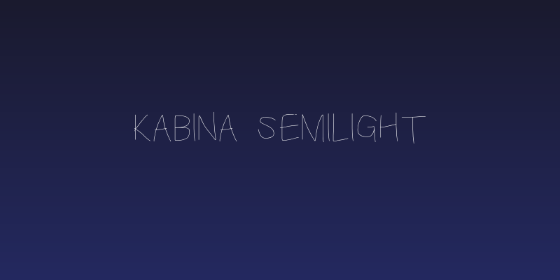 Kabina SemiLight Social Header