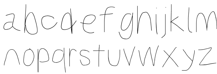 Kabina SemiLight Font LOWERCASE