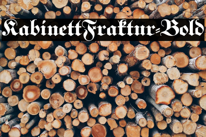 KabinettFraktur-Bold Font examples