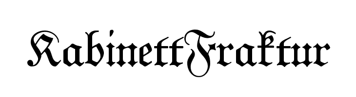 KabinettFraktur  免费字体下载
