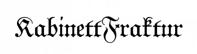 KabinettFraktur  Free Fonts Download