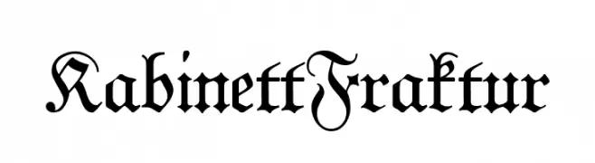 KabinettFraktur  Fuentes Gratis Descargar