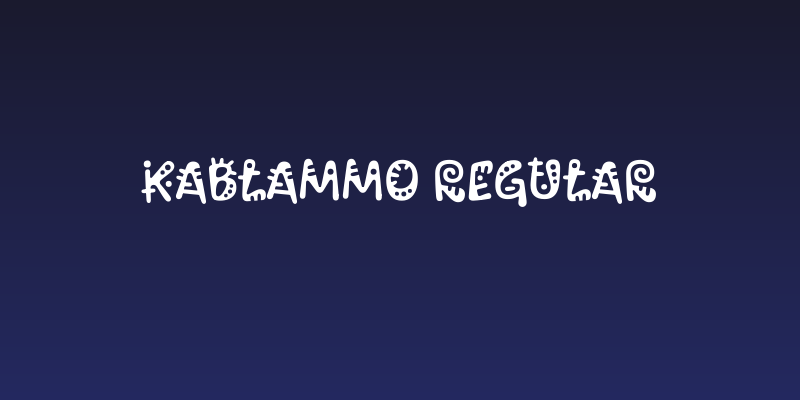 Kablammo Regular Social Header