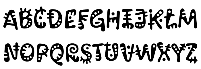 Kablammo Regular خط أحرف صغيرة