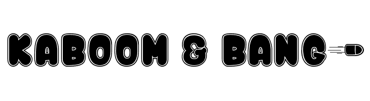 Kaboom & Bang$  免费字体下载