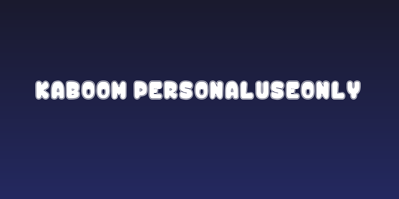 Kaboom_PersonalUseOnly Social Header