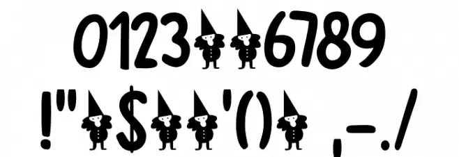Kabouter DEMO Regular Font OTHER CHARS