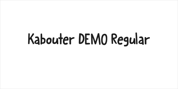 Kabouter DEMO Regular Logo