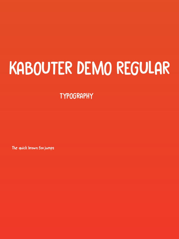 Kabouter DEMO Regular Poster